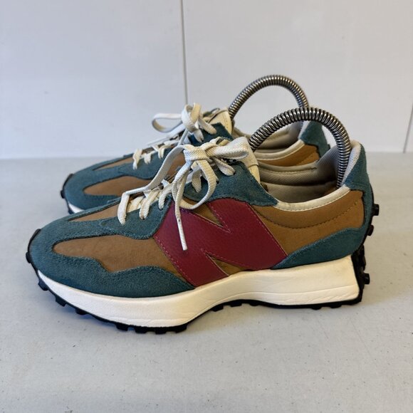 New Balance 327 Women's Mountain Teal Size 7 EUC - Picture 3 of 8